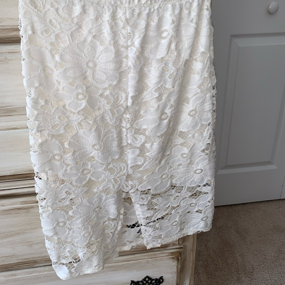 White Lace Skirt - image 4